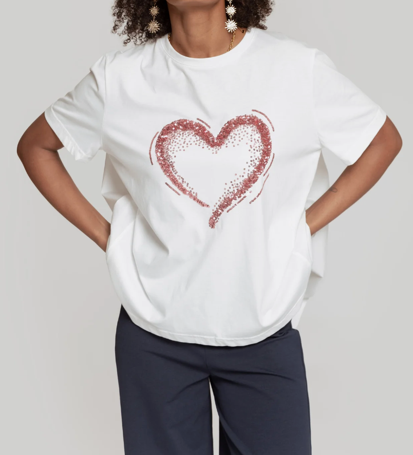 T-shirt heart