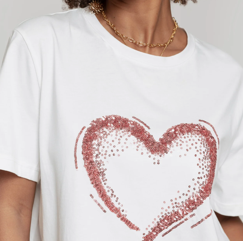 T-shirt heart