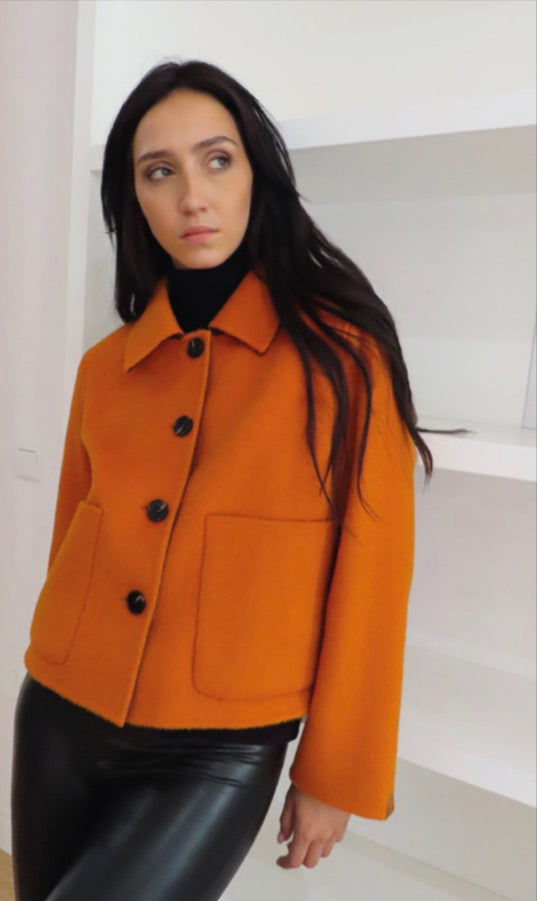 Réversible wool jacket Lea