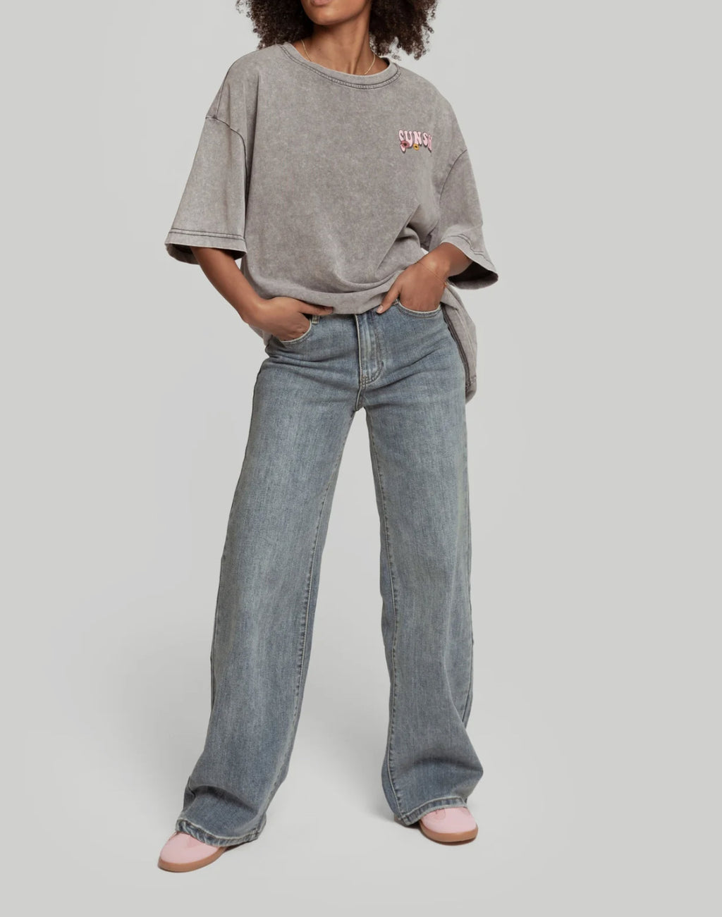 Jean large full lenght