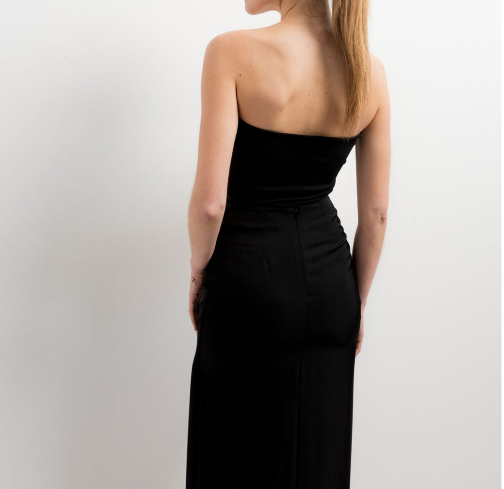 WRAP MIDI SKIRT