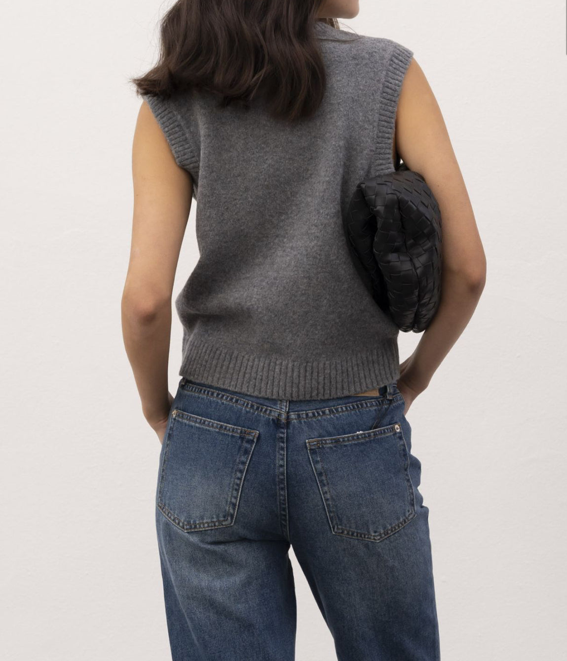 Knitted vest