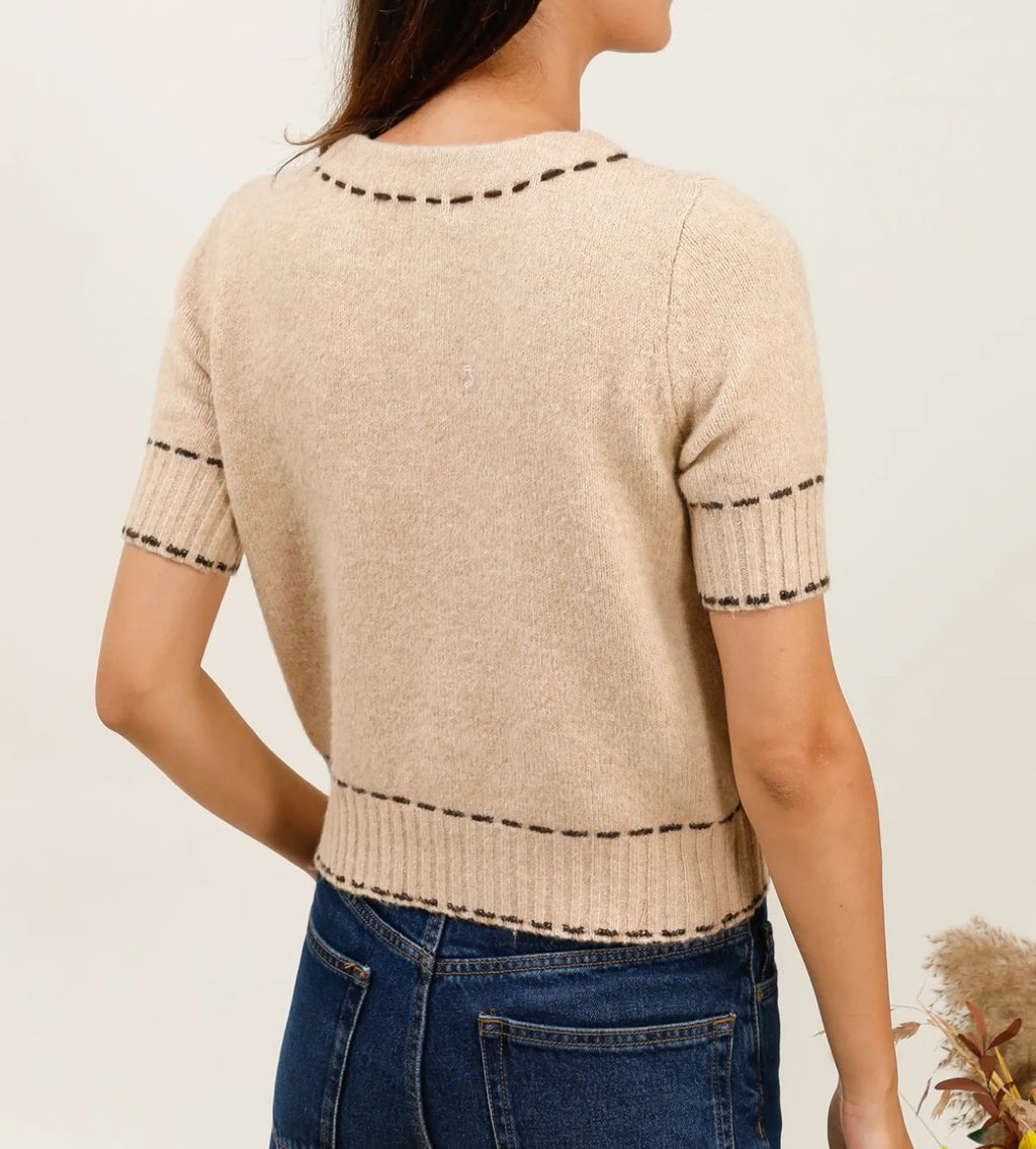 Cardigan short sleeve