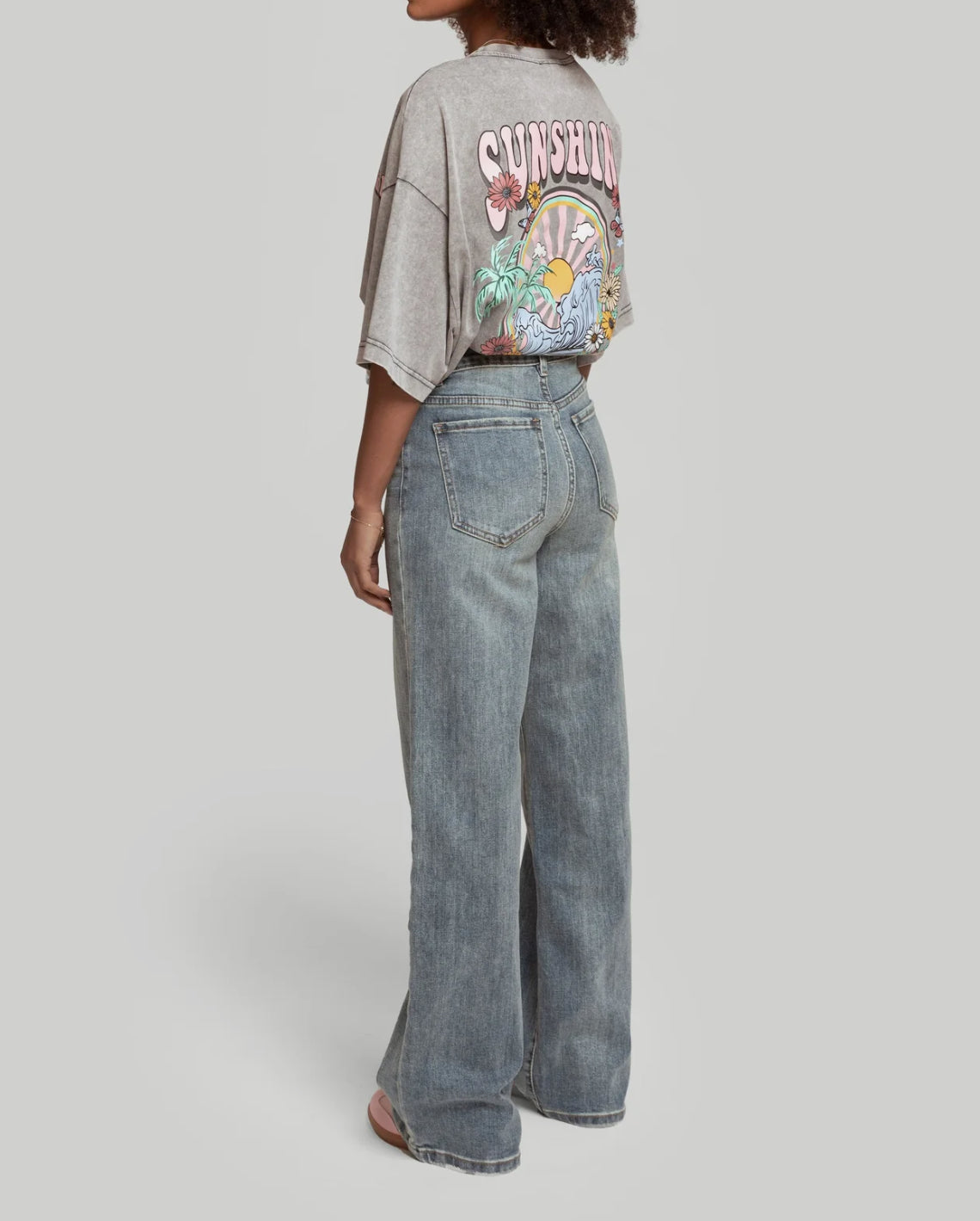 Jean large full lenght