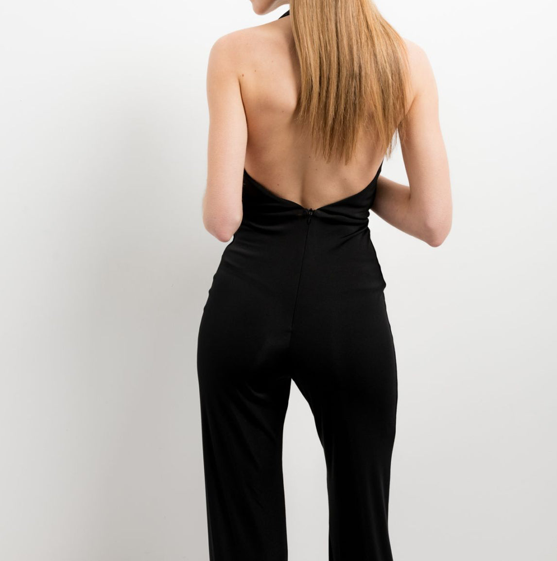 Halter neck jumpsuit