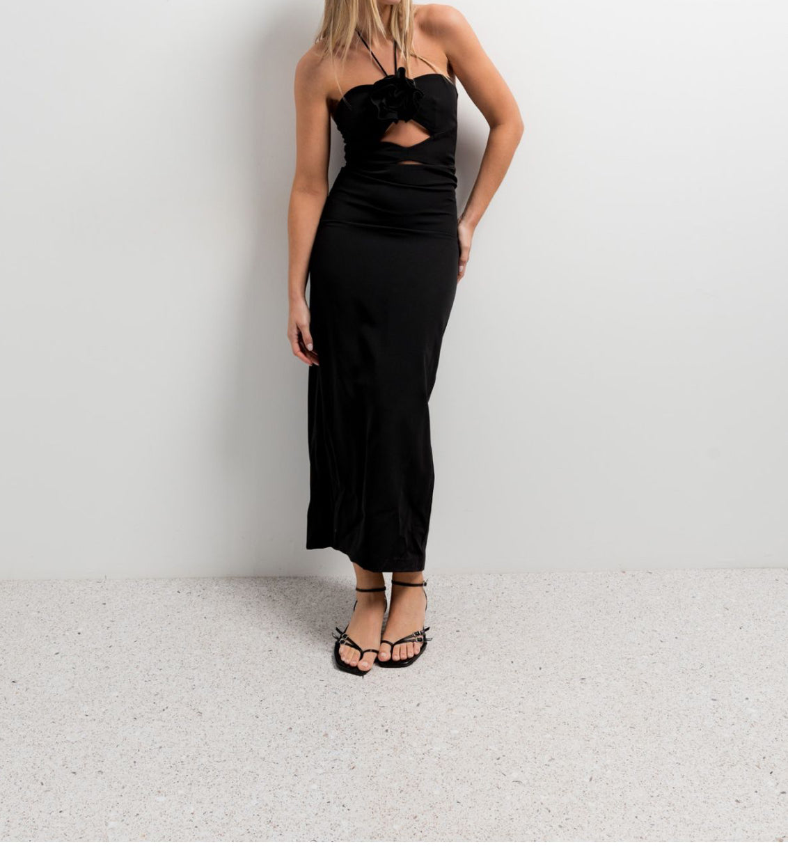 Dress maxi flower