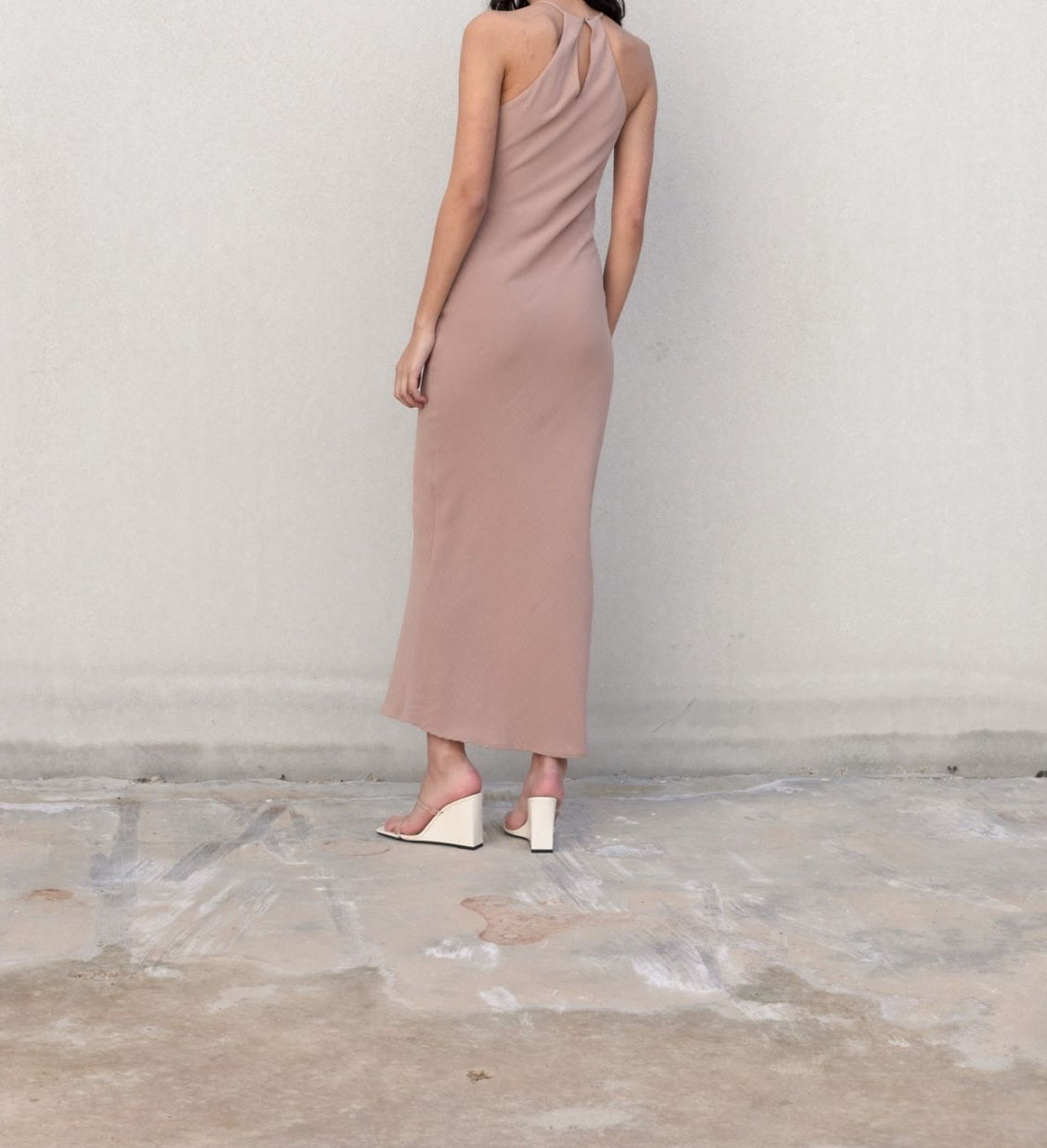 Halterneck dress