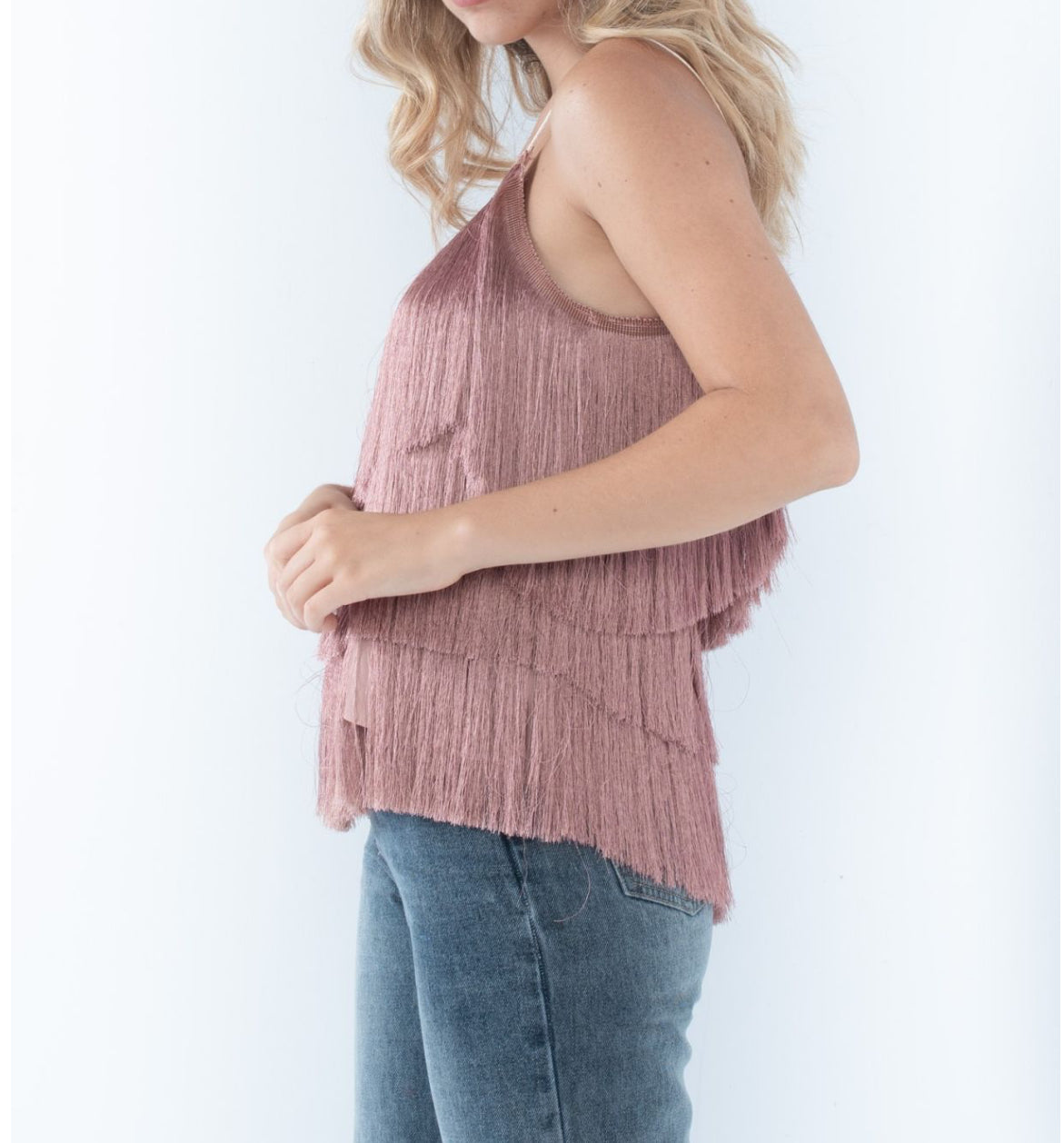 Fringed top
