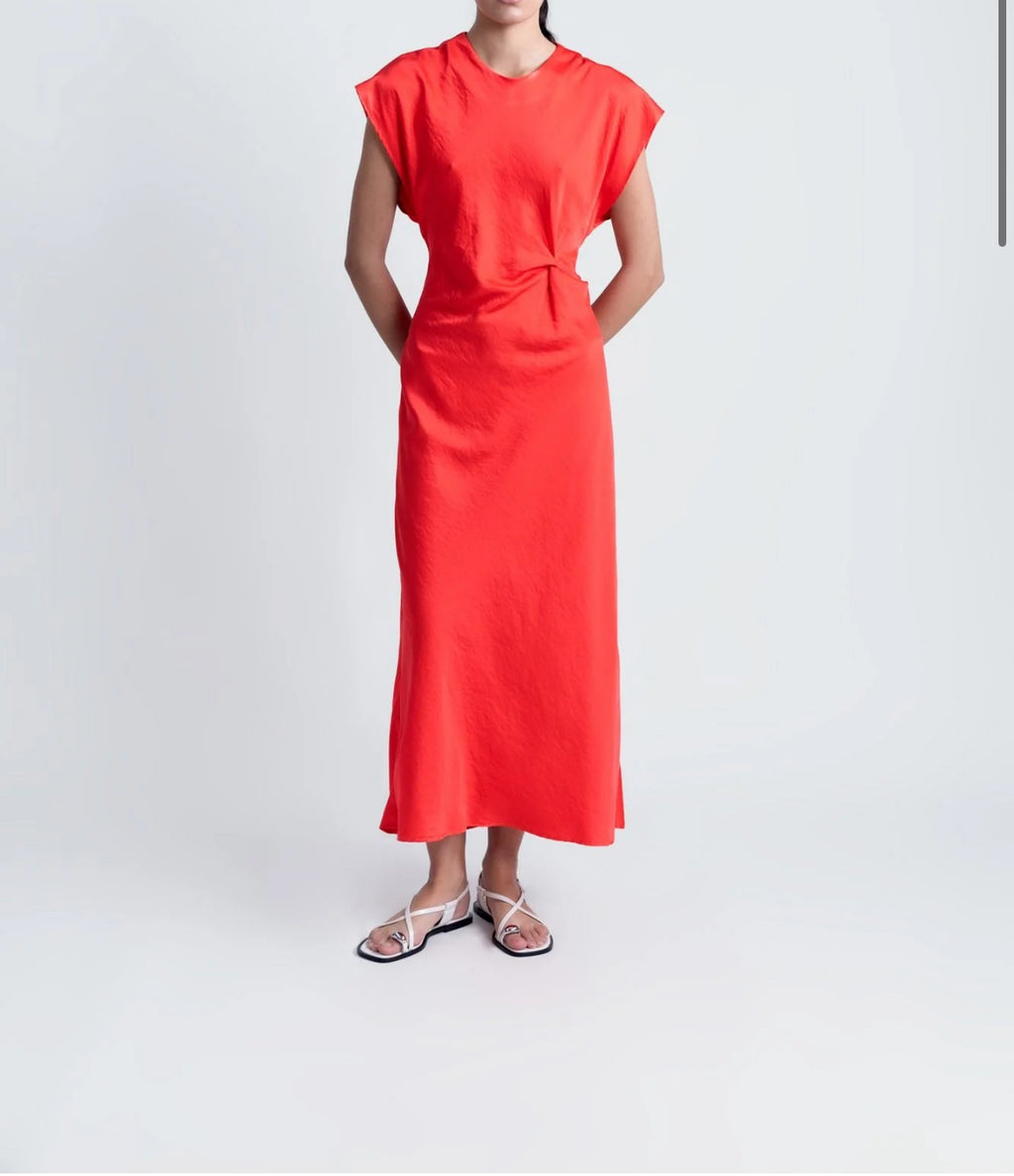 Front knot dress