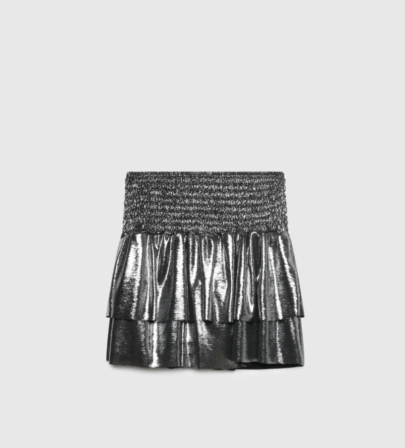 Silver skirt
