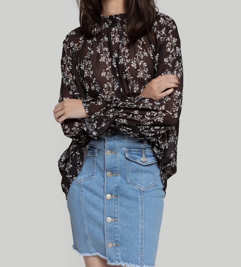 Armonias printed blouse