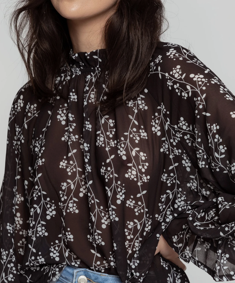 Armonias printed blouse