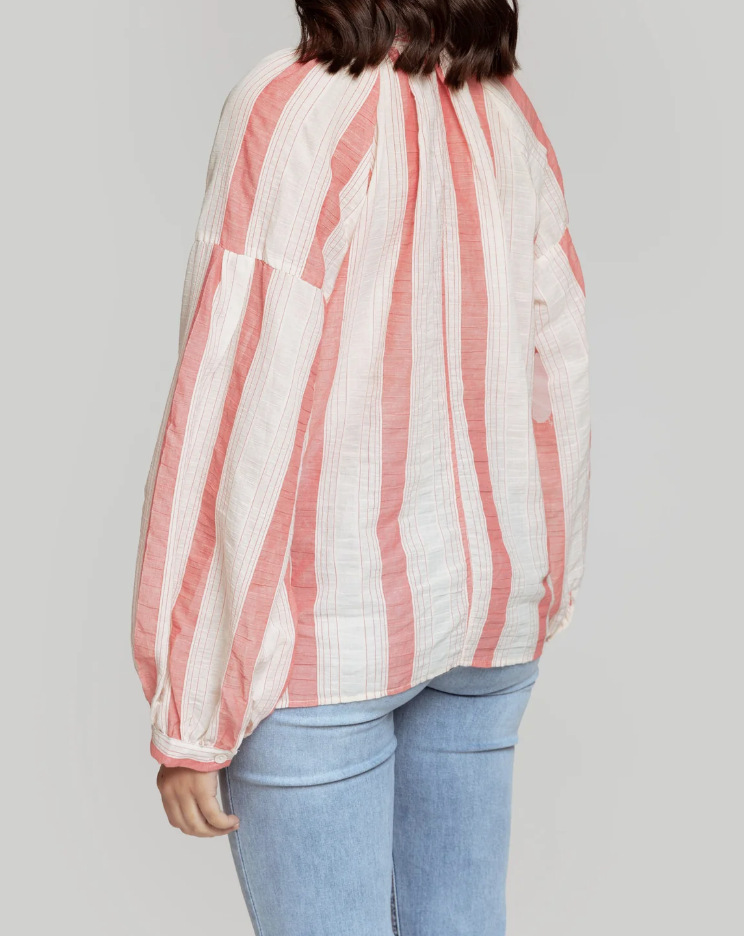 Blouse Armonias pink stripe